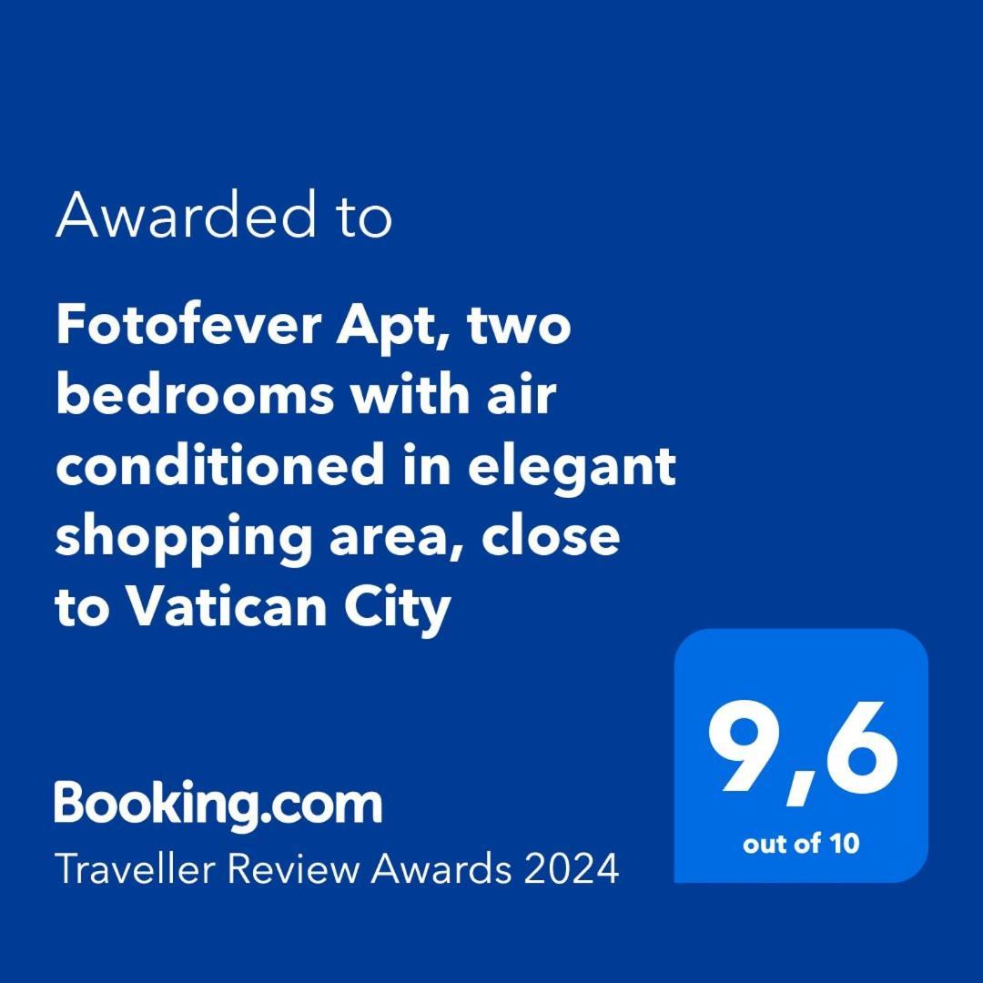 Fotofever Apt, Two Bedrooms With Air Conditioned In Elegant Shopping Area, Close To Vatican City Rzym Zewnętrze zdjęcie